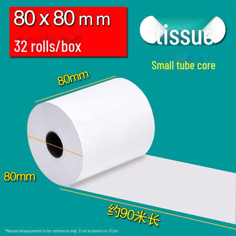 Role termopapíru: 57x50mm & 80x80x60mm pro POS systémy & Kuchyně