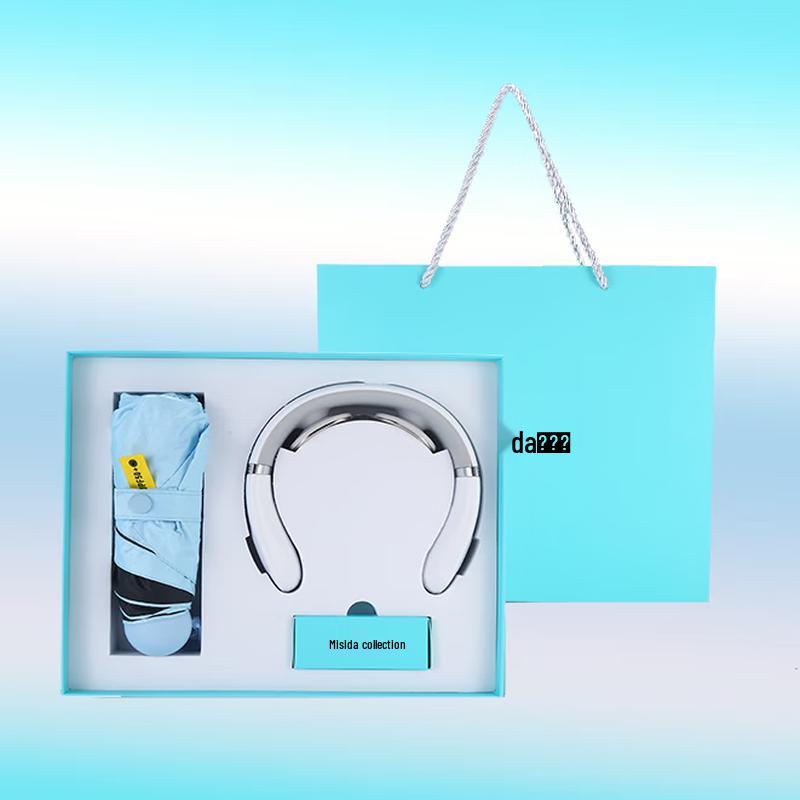 Misida Neck Massager & Umbrella Gift Set