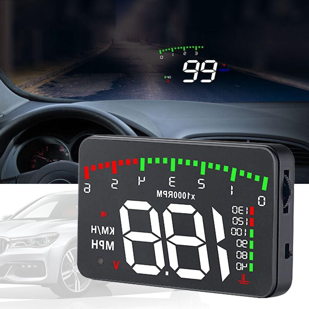 

EOBD проекционный дисплей OBD2 цифровой спидометр универсальный автомобильный GPS HUD автомобильный аксессуар