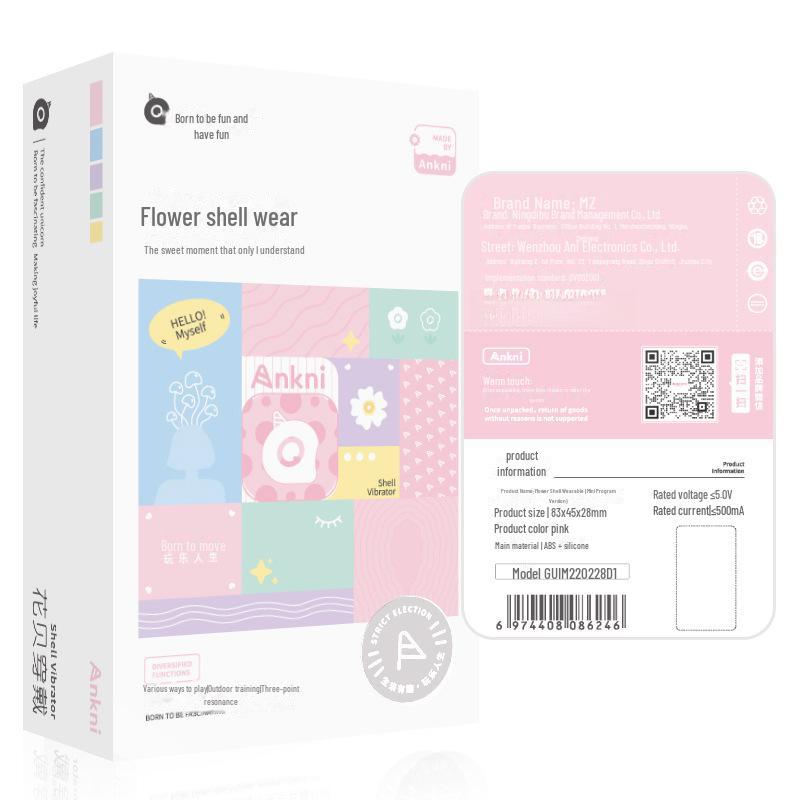 Mini vibrador vestível Miji Huabei para mulheres - brinquedo de massagem e estimulação (120/Caixa)