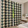 Floral Curtains Art Nouveau Style Romantic Flowers Nature Design Bedroom Bathroom Living Room Dining Kitchen Study Curtain Set Of 2 Made Polyester