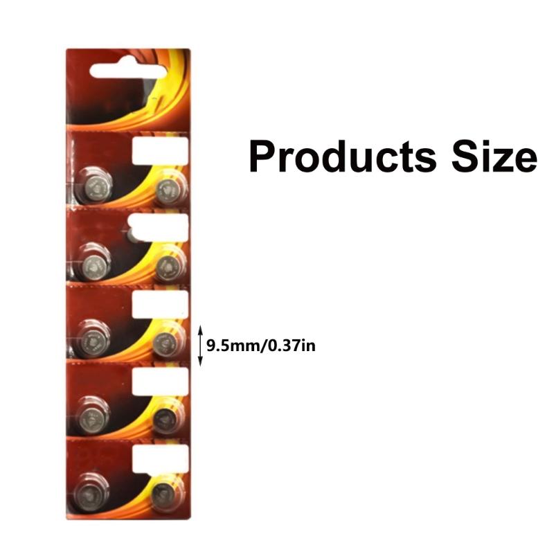 2/4/6/10Pcs AG9 Button Cell Alkaline Button Cell Batteries LR936 SR936 SP394 1.5V For Watches Calculators Electronics