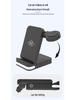 3-in-1 Foldable Wireless Charger for Huawei, Apple, Samsung Phones, Watches, and Earphones