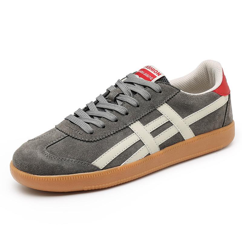 22 summer new trendy board shoes leather comfortable casual shoes Forrest Gump shoes