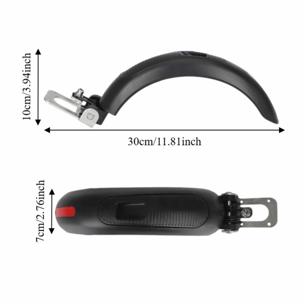 Waterproof Electric Scooter Rear Mudguard Mud Guard for Ninebot ES1/ES2/ES3/ES4 Scooter Replacement