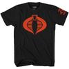 GI. Joe Cobra Armee Logo 1982 Schwarz Erwachsenen T-Shirt
