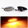2 Stück Für Nissan X-trail Qashqai Cube Juke Leaf Evalia Note Renault Smart FORFOUR Kristall LED Blinker Seitenmarkierungslicht