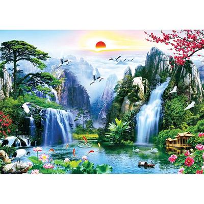 Sancheon Vegetable Jigsaw Puzzle AL3013, 1000 Pieces, Mixed Colors Jigsaw Puzzle, Childrens Games, Educational Toys