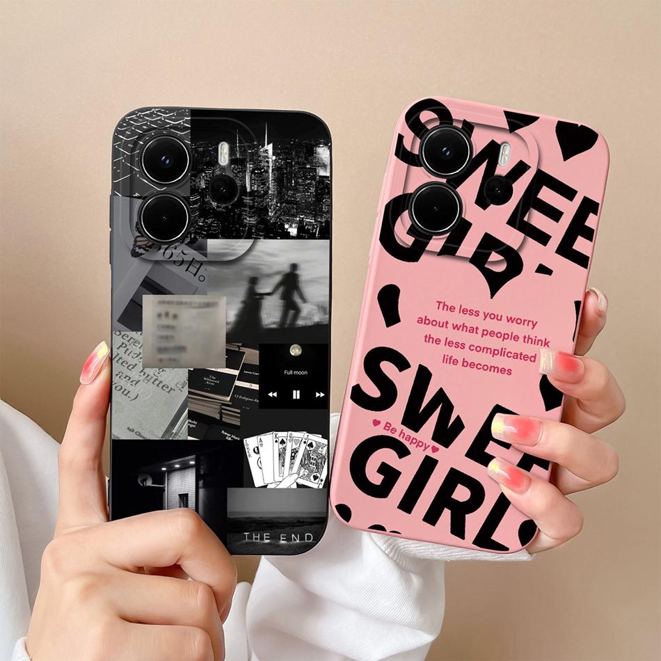 For Redmi Note 14 4G Europe Case Cute Cartoon Full Protection Funda For Redmi Note14 Liquid Silicone Shockproof Back Covers Capa