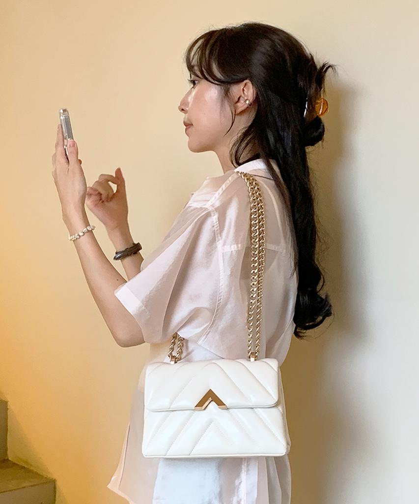 Valluat Anne Bag_White Beige