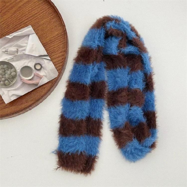 2000s Thin Scarf Harajuku Long Striped Scarf All Matching Neck Wrap Photo Neckwear