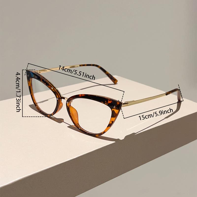 KAMMPT Vintage Cat Eye Glasses Women Stylish Candy Color Rim Blue Light Blocking Optical Frames Trendy Brand Design Eyeglasses