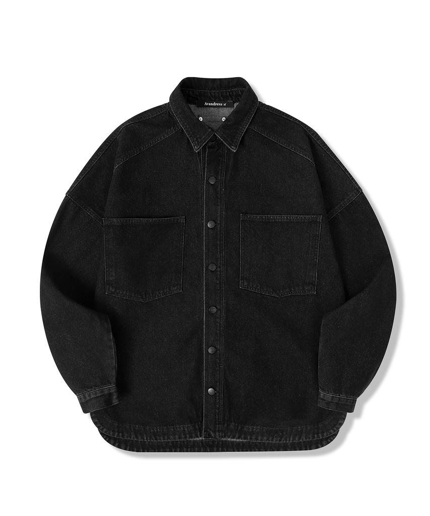 AVANDRESS Buko Pocket Denim Shirt Washing - 3Col