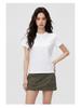 2026 Women's Waterproof, Stain-Resistant Short-Sleeve T-Shirt | Summer Lightweight Plain Round Neck Base Layer