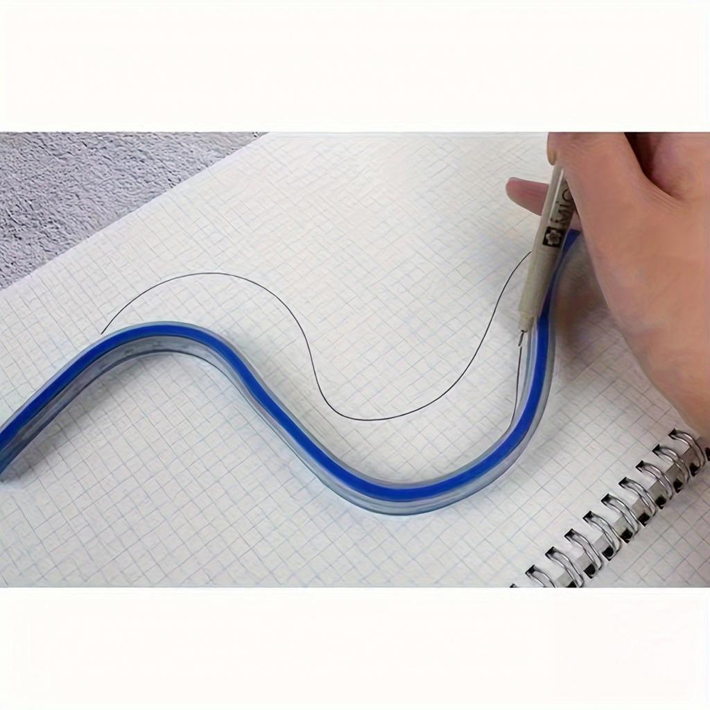 Pattern Drafting Ruler Set - Snake Ruler, Grading Ruler, Scale Ruler, Ruler for Sewing and Tailoring