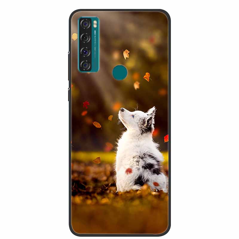 For TCL 20SE Case 20L+ 20L 20S Paint Soft TPU Silicone Phone Cover for TCL 20L Case Coque20s 20 s T775H T774H TCL 20 se 20 Plus