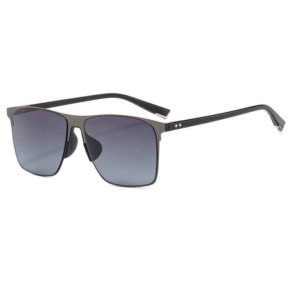 PUKCLAR Polarized UV400 Includes a Polarized Test and Cleaning Cloth Men's Sunglasses, Lenses, Protection, TR90, Lightweight, Card, Case, Bag,
