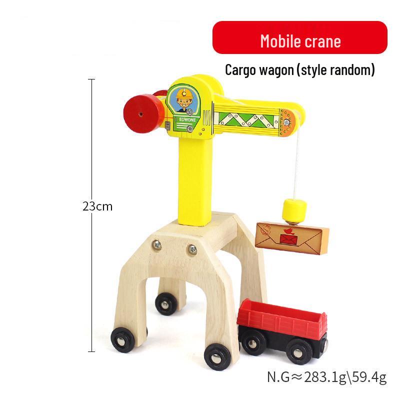 Magnetic Wooden Train Bridge Blocks for Kids - Compatible with All Brands