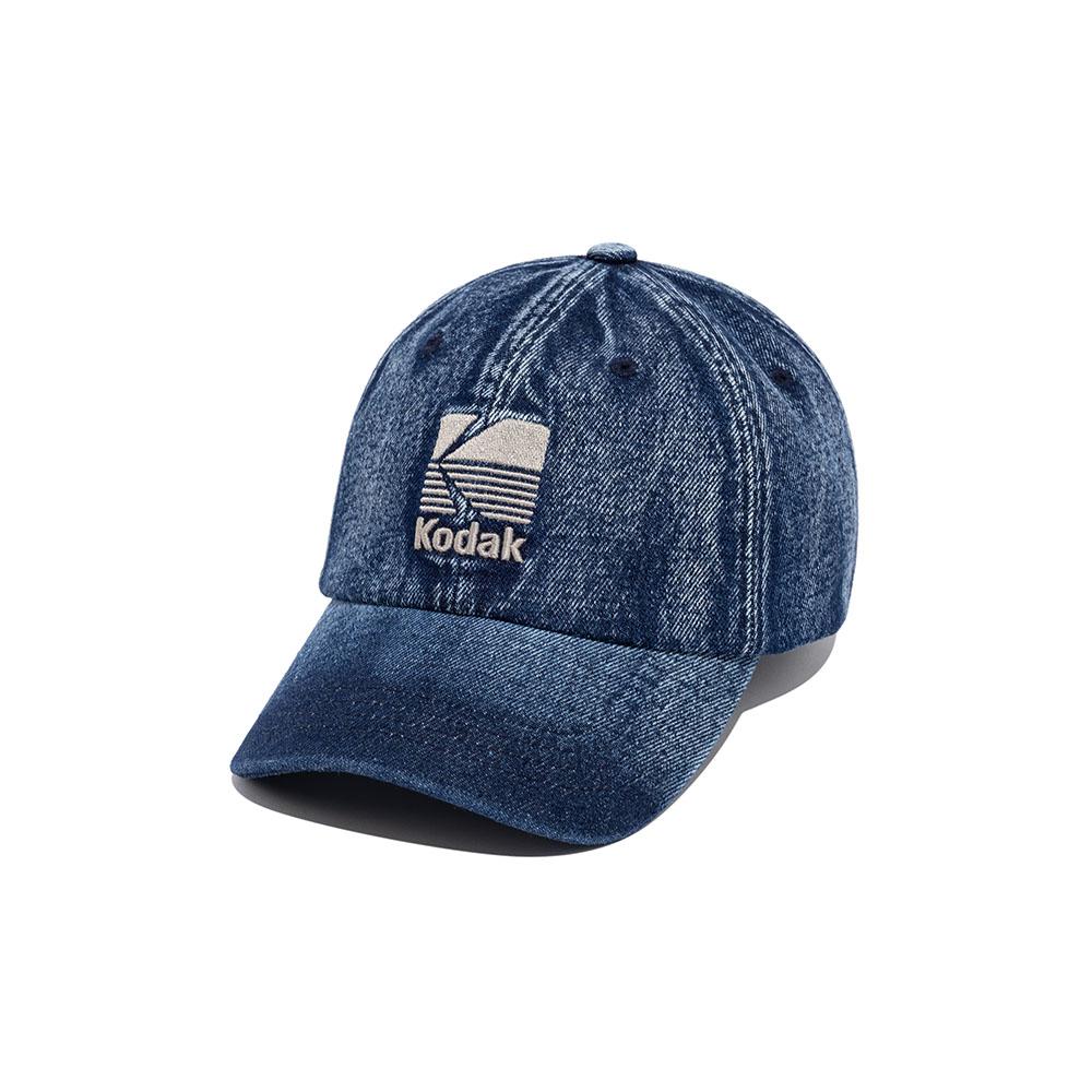 KODAK Vintage Blue Washed Ball Cap Denim