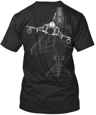F 4 Phantom O I Premium T-Shirt Made In the USA Size S To 5XL