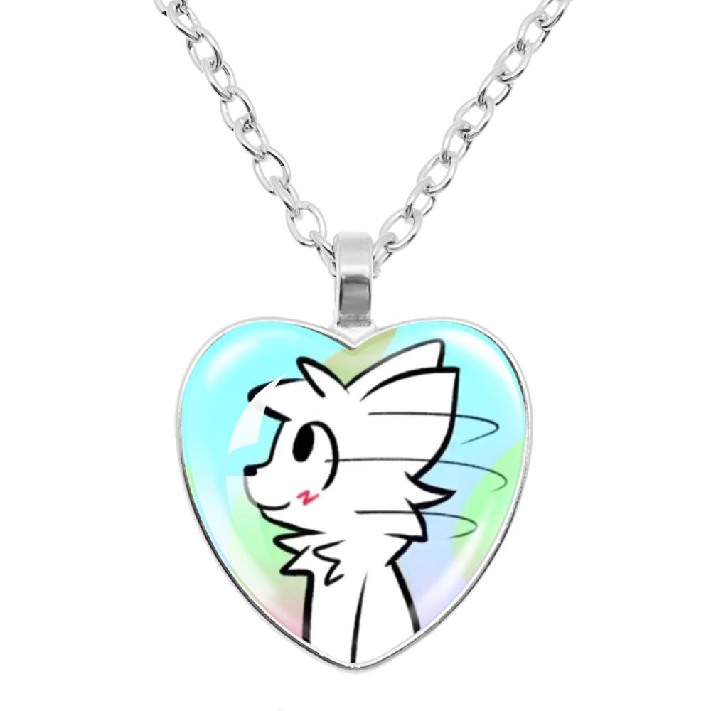 

Boykisser Cat Funny Meme Heart Shape Pendant Necklace Kawaii Fun Pink Silly Cats Glass Cabochon Pendant Necklace Jewelry Gifts