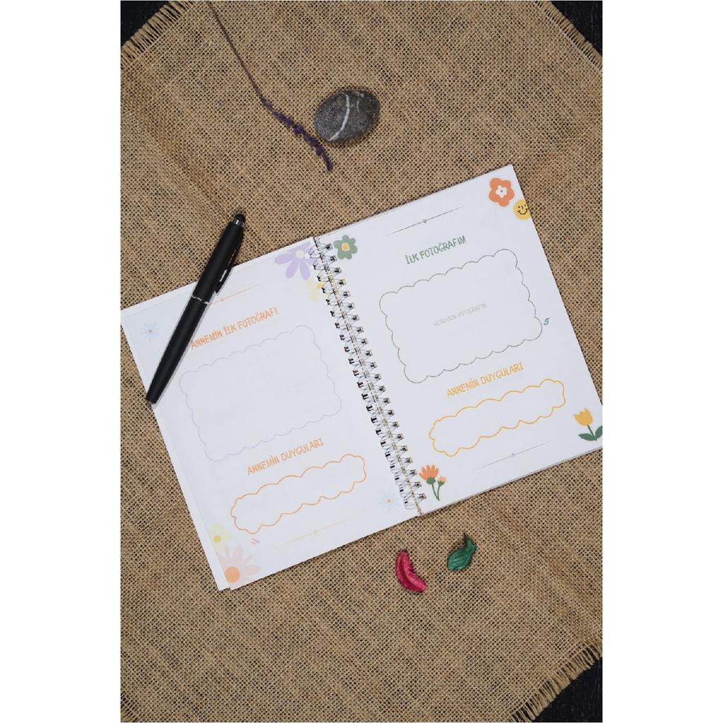 Schwangerschafts- und Mutter-Baby-Tagebuch: Sammeln Sie Erinnerungen, schaffen Sie Erinnerungen, die ein Leben lang halten