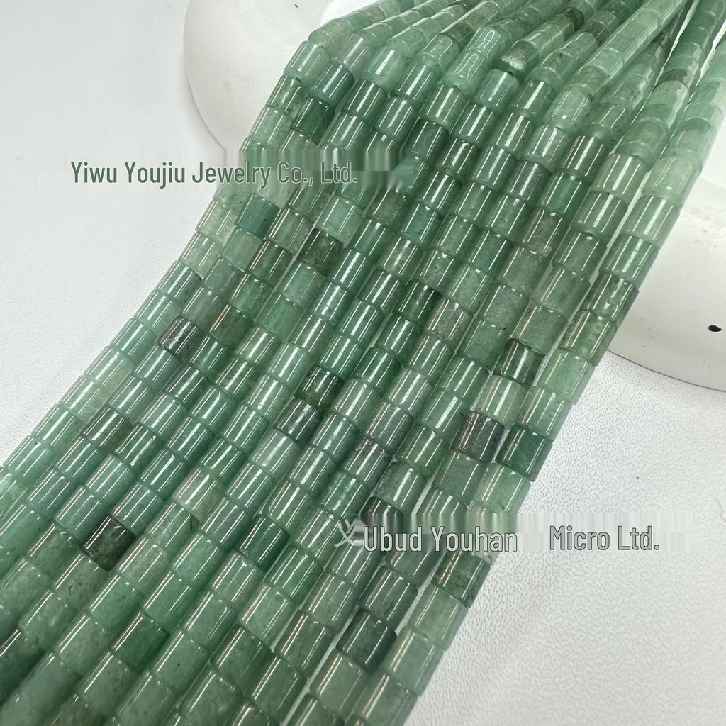 4x4mm Natural Stone Cylinder Beads for Handmade DIY Jewelry, Bracelets & Necklaces