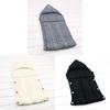 Cozy Newborn Sleeping Bag Baby Infants Knit Crochet Swaddle Wrap For Ultimate Warmth