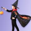 Hooded Cape Cosplay Costume Set Fantasy Wizard Cloak Funny Priest Costume  Carnival Party