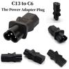 Wa-0102 Meihua Rotary Brand C13 To C6 Power Plug For Internet Cafe Computer Case Pdu Lcd Monitor Modification 250v 10a