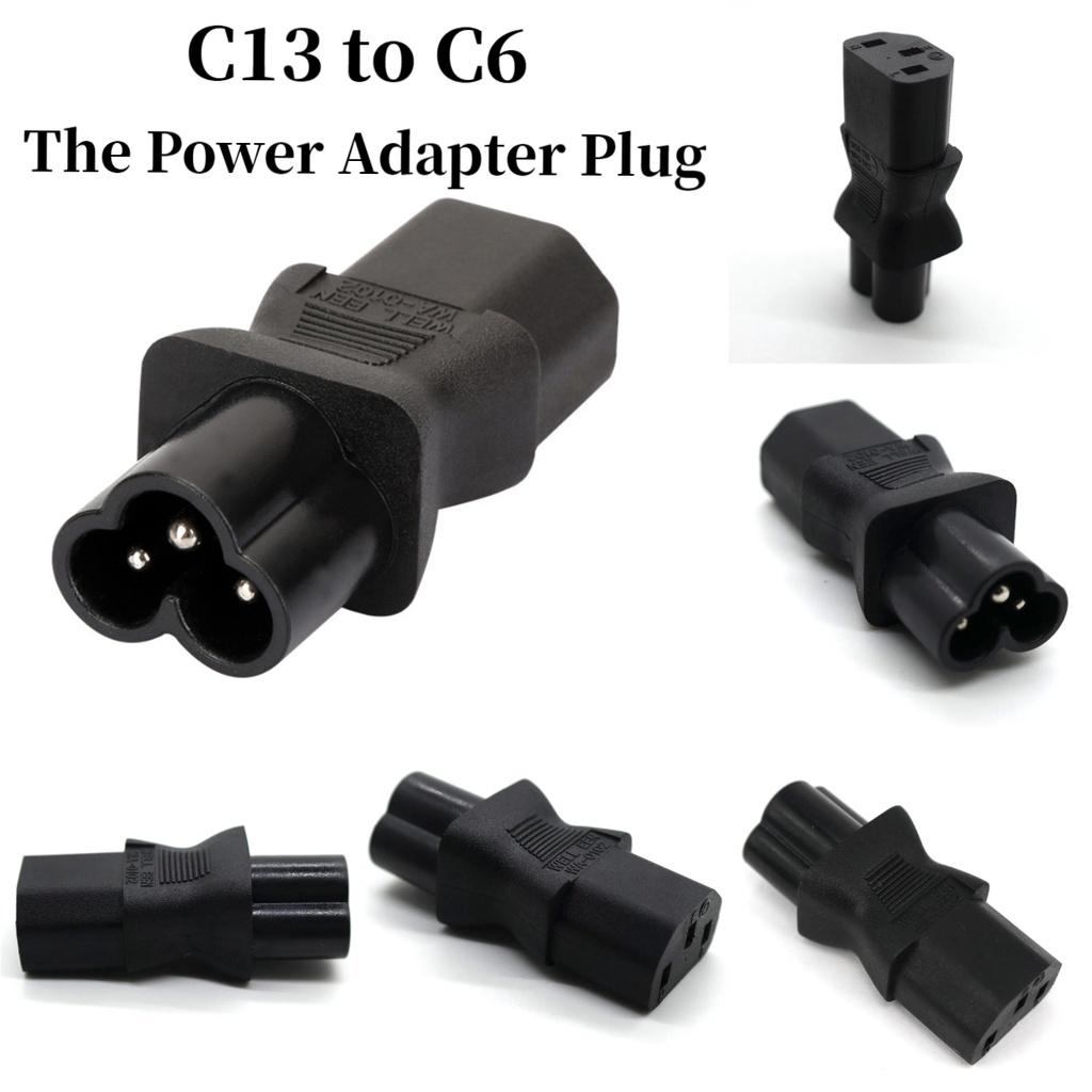 Wa-0102 Meihua Rotary Brand C13 To C6 Power Plug For Internet Cafe Computer Case Pdu Lcd Monitor Modification 250v 10a