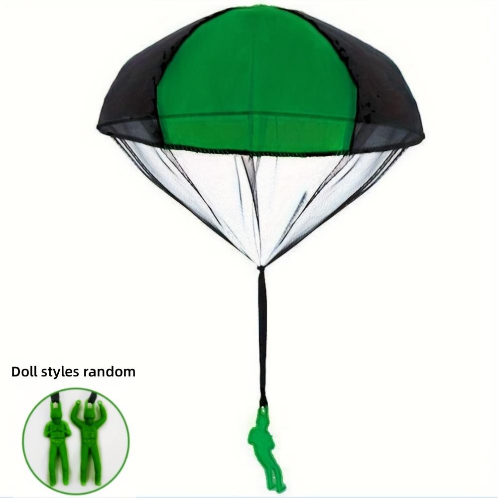 Handwurf Fallschirm Soldaten Spielzeug 1 Stück Outdoor Fliegende Figur Quadratisch Verhedderungsfrei Mini Fallschirmspringer Spiel für Kinder