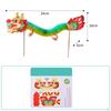 Chinese Year Dragon Garland Lantern Folded 3D Ornaments Hanging Decoration for Shops