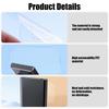 6pcs Static Stickers For Dashcam HUD Multifunctional Glass Adsorption Film For Car Windshields Sun Protection Decals