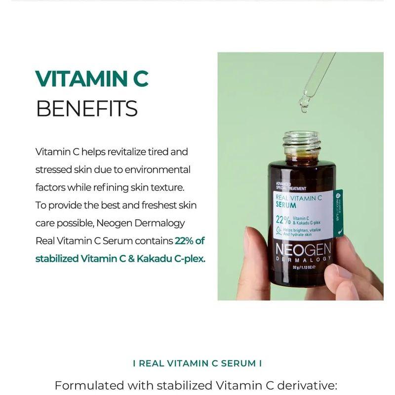 NEOGEN - Dermalogy Real Vitamin C Serum