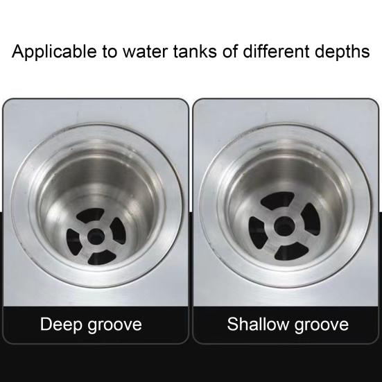 Kitchen Sink Filter Rustproof High-density Stainless Steel Mesh Bath Drain Stopper for Restaurant