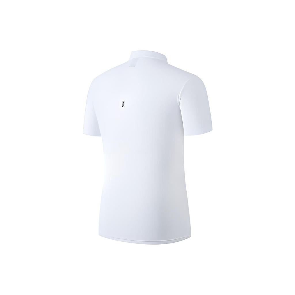 Anta National Flag Series Casual Sports Polo Shirt Men tops White 152150105-1