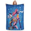 Huntrix Blanket  Soft Warm Print Plush Bedding Throws For Children Outdoor Flannel Bedspread Bed Cover