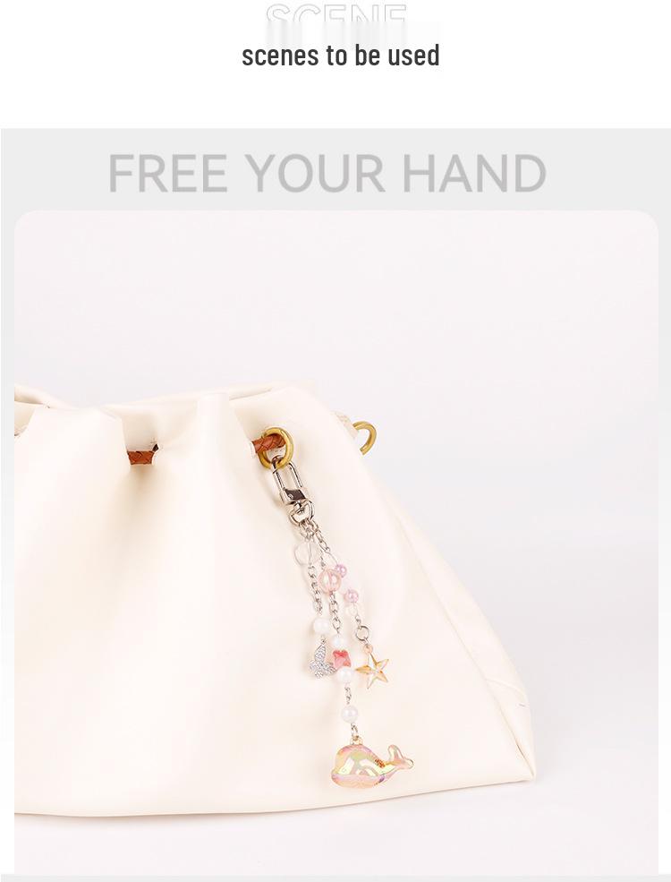 Ocean Series Starfish & Turtle Bag Charm Keyring