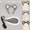 Halloween Day Animal Headband Otter Headband Masquerade Party Kids Show Props Sea Otter Ears Tail Set