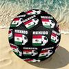 1 ud. Balón de Fútbol Talla 5 con Escudo de Fútbol de México para Oficina, Adecuado para Partidos de Práctica/Entrenamiento de Torneo, Ligero y Duradero mxg7032