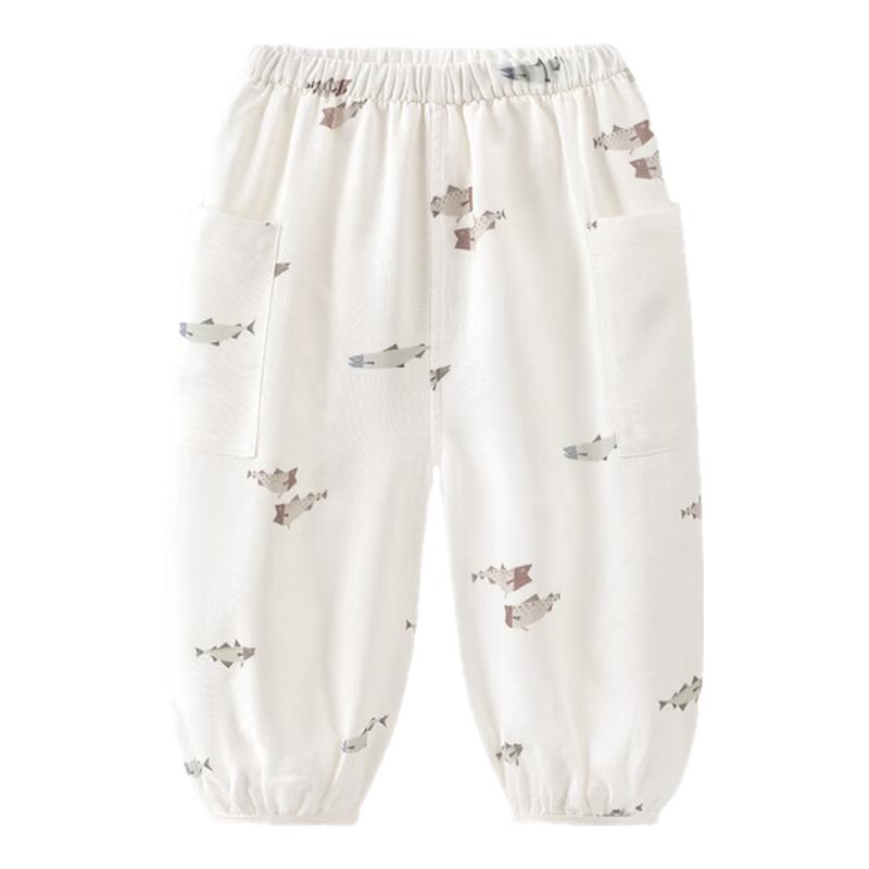 Guai Qixiong Baby Avocado Antibacterial Summer Mosquito Repellent Pants