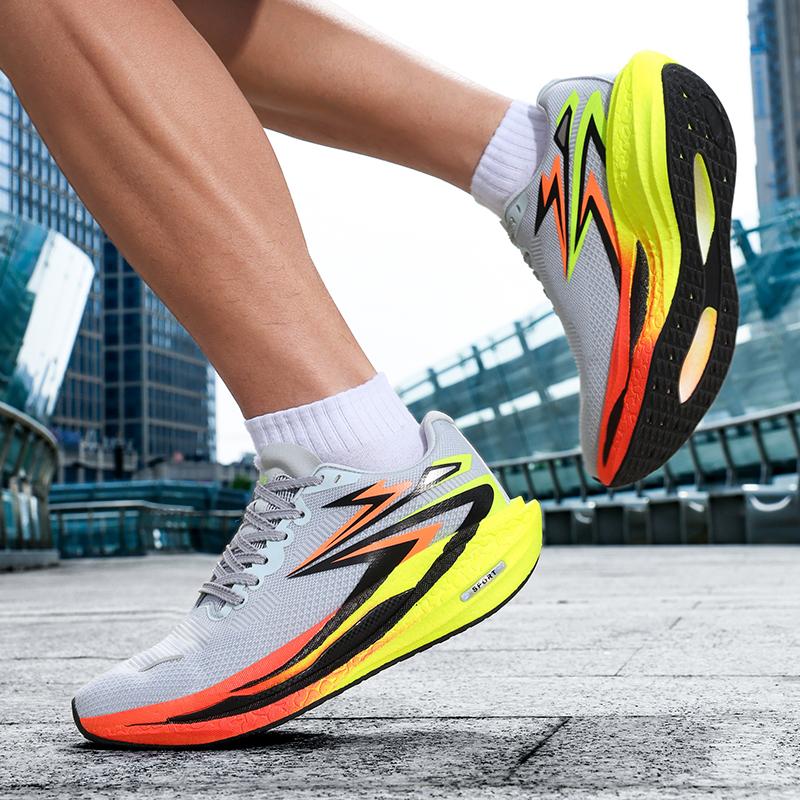 Neue Herren-Sportschuhe, vier Jahreszeiten, bequem, atmungsaktiv, dicksohlig, rutschfest, höhenerhöhend, Lauf-Sportschuhe