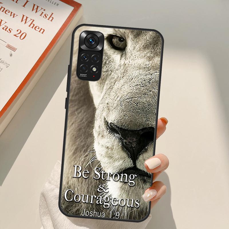 

Чехол с библейским стихом «Христианский Иисус Христос» для Xiaomi Redmi Note 11 Pro 8 9 11S 10S 9S Note 10 Pro, чехол для Redmi 10 10C 9A 9C Redmi Note 11 Pro