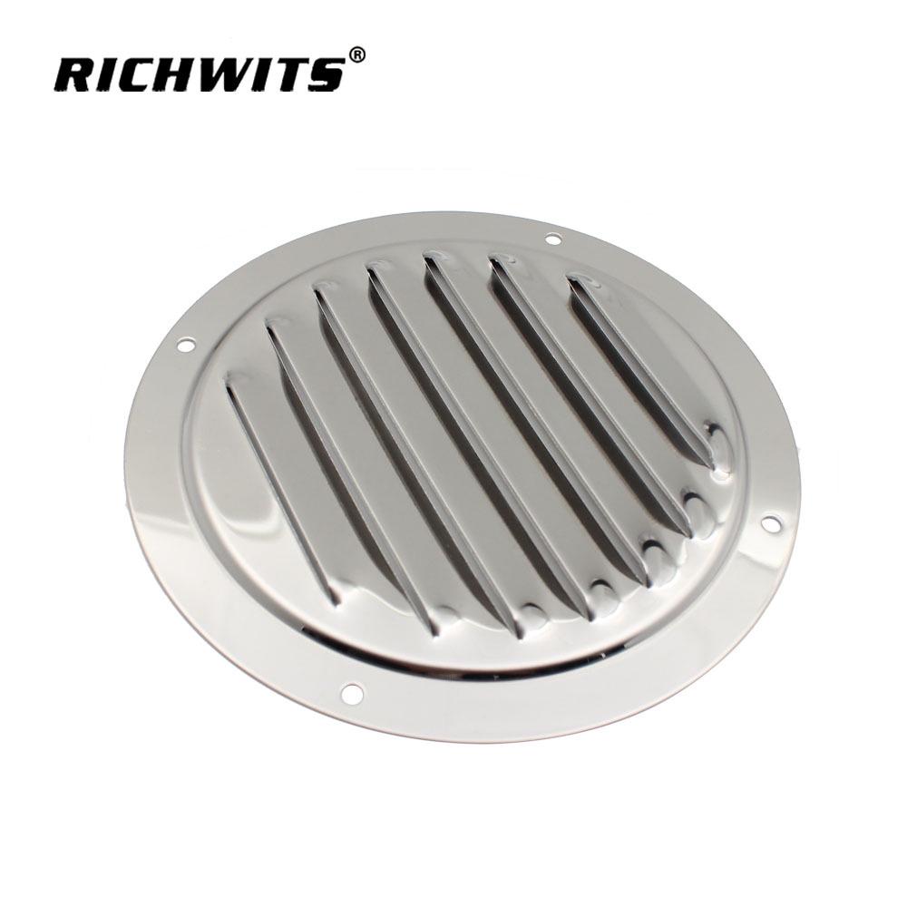 

Stainless Steel 316 Round Ventilation Louver Panel 4-inch (0.065Kg)