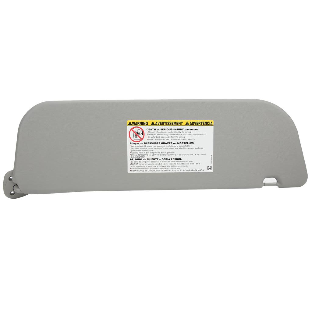 Left Driver Sun Visor Gray 9C2Z 1504105 AA Replacement for Ford E150 E250 E350 E450 2009‑2014