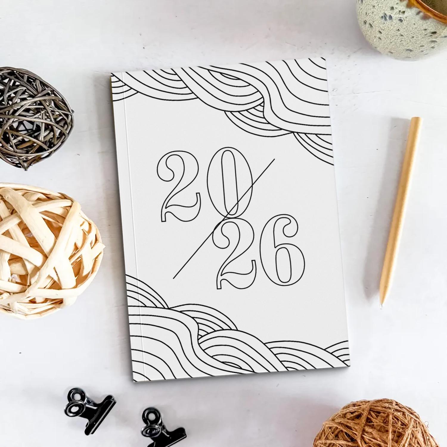 2026 Cross-Border Planner Set: Monthly & Annual Diary, Emotion, Reading, Fitness, and Habit Tracker Other