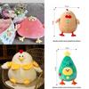 Duddun Chicken Plush Toy Cute Feather Filling For Kids Bedroom Decor Gift