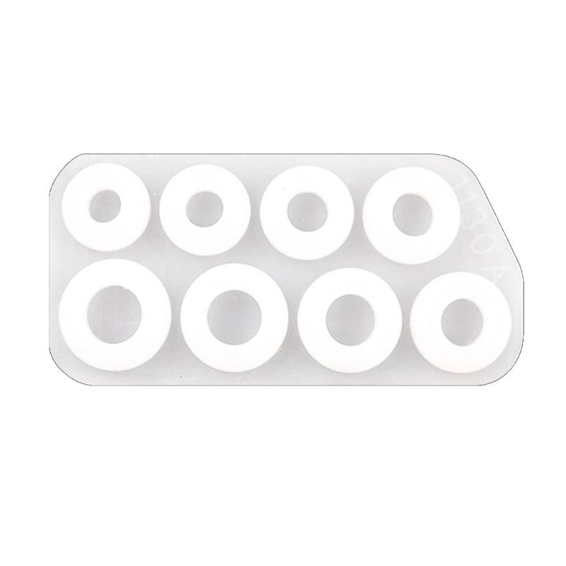 Handmade Earrings Necklace Ring Casting Mold DIY Keychain Mold Assorted Rings Silicone Mold Jewelry Rings Resin Mold