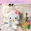 Portachiavi Peluche Carino Hello Kitty Ciondolo per Borsa Per Bambine